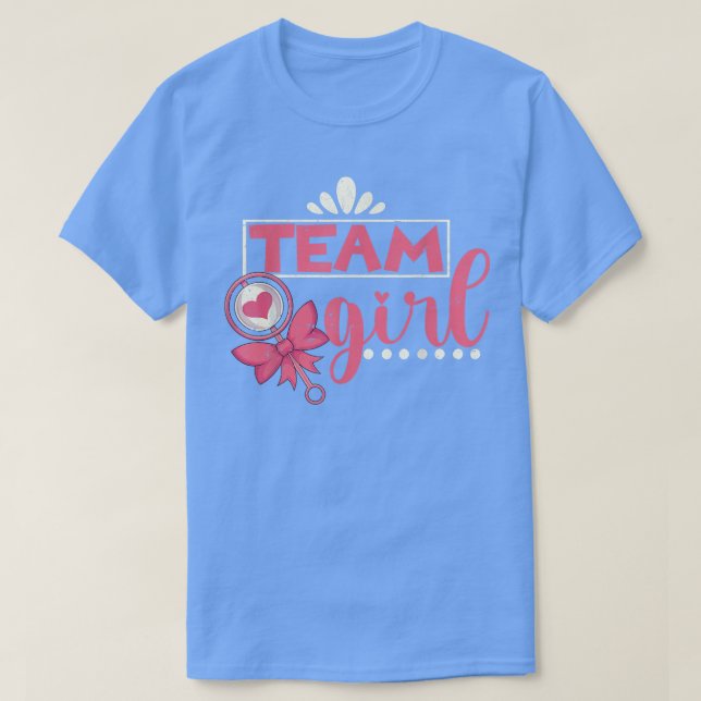 T-shirt Team Girl Genre Reveal Party Baby Party Genre Re (Design devant)