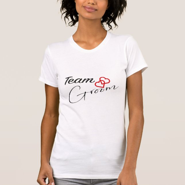 T-shirt Team Groom (Devant)