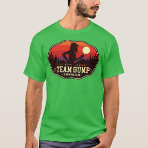 T-shirt Team Gump Running Club