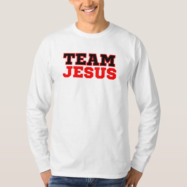 T-shirt Team Jesus Christian Faith (Devant)