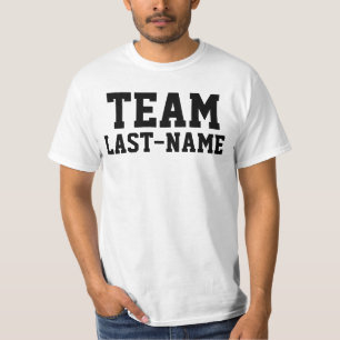 T-shirt TEAM (Last Name) Family Name