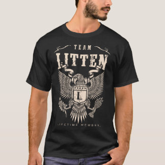 T-shirt TEAM LITTEN Membre à vie.