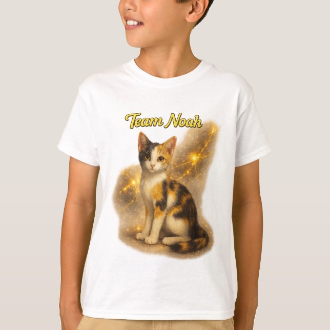 T-shirt Team Noah community kids shirt (Devant)