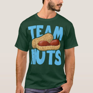 T-shirt Team Nuts Funny Matching Party Baby Boy Genre Rev