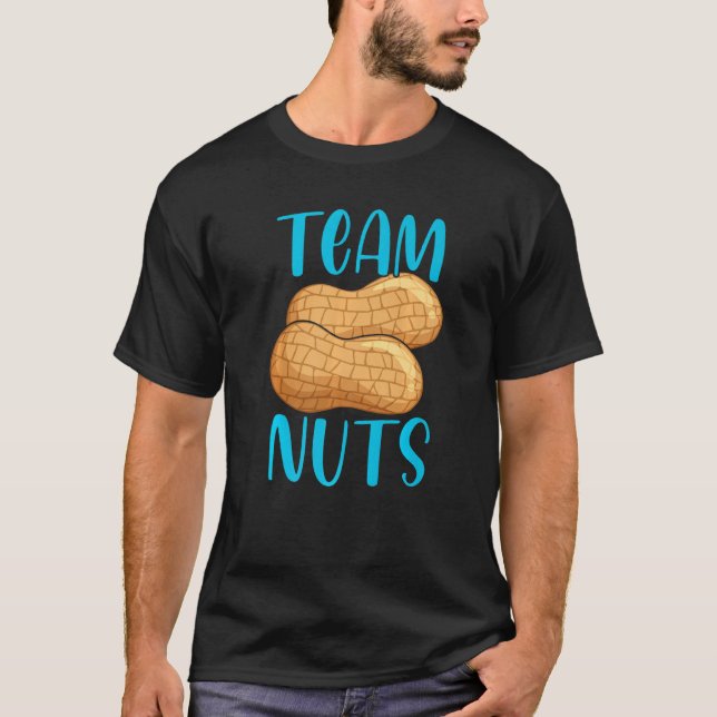 T-shirt Team Nuts Gender Reveal Party Baby Announcement Te (Devant)