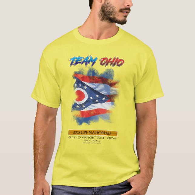 T-shirt Team Ohio Shirt - pour chemises Medium/Pastel (Devant)