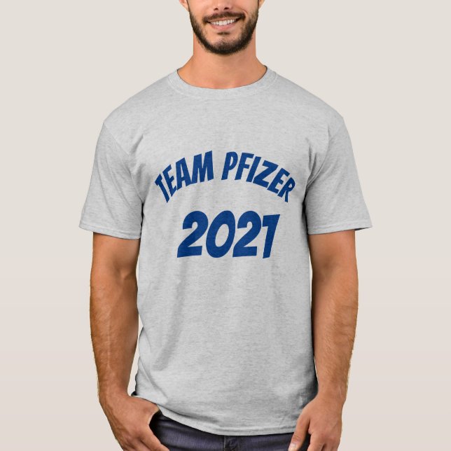 T-shirt Team Pfizer 2021 (Devant)
