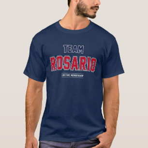 T-shirt Team Rosario Gift Fier Famille Nom Nom Nom Nom Nom