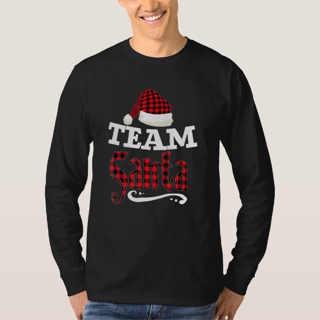T-shirt Team Santa Family Group Matching Christmas Pajama  (Devant)