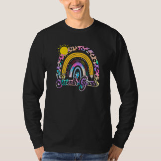 T-shirt Team Seventh Grade Squad Back To School Rainbow Ki