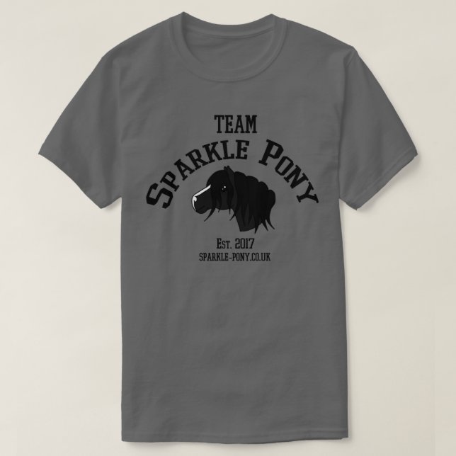 T-shirt Team Sparkle Pony (Design devant)