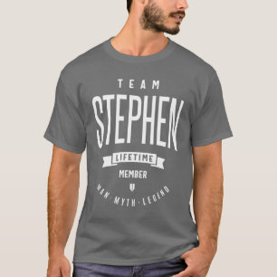 T-shirt Team Stephen Gift Ideas Nom de l'homme