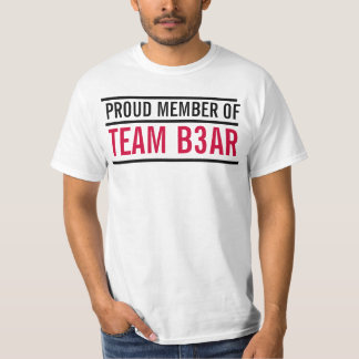 T-SHIRT TEAMB3AR VALEUR MEMBRE SHIRT