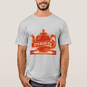 T-shirt Teapot Drôle Thé à Boire