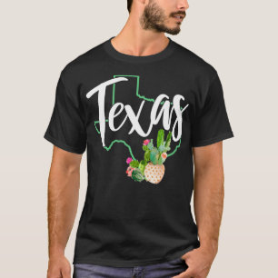 T-shirt Teas State Map Fierté Cactus Thés Vintages