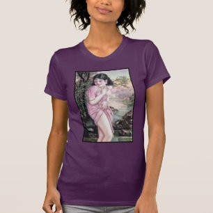T-shirt Tease en Stream Oasis par Shanghai China Girl