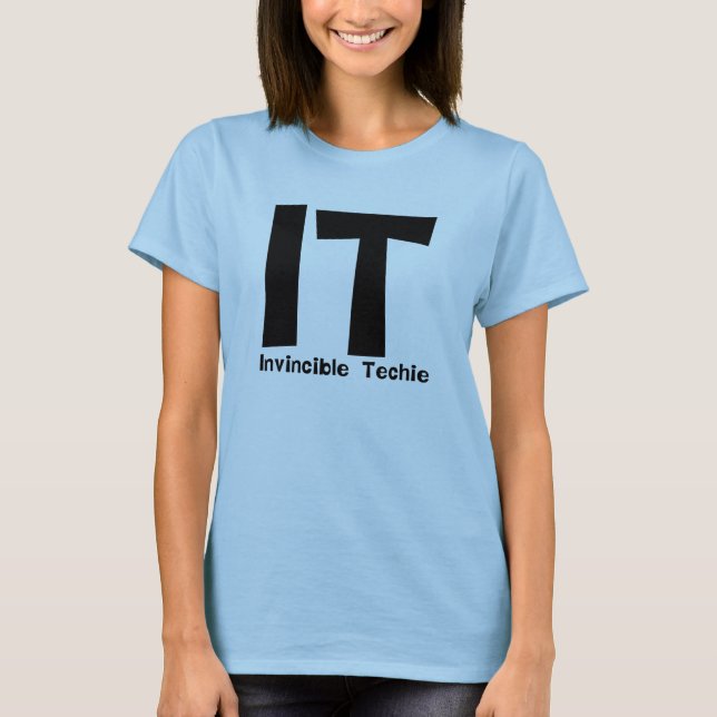 T-shirt Techie invincible (Devant)