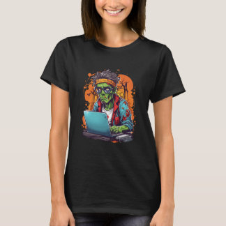 T-shirt Techie Zombie | Halloween