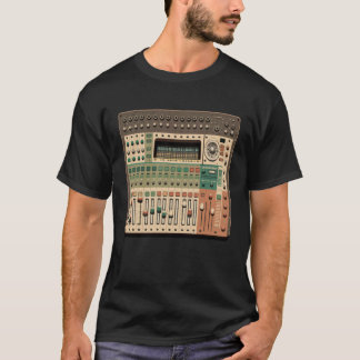 T-shirt Technicien AV Console de mixage musical Audio Visu