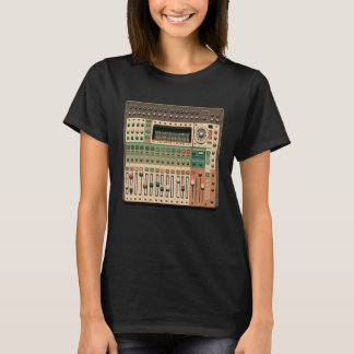 T-shirt Technicien AV Console de mixage musical Audio Visu