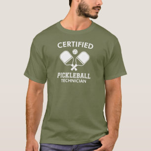 T-shirt Technicien certifié en Pickleball