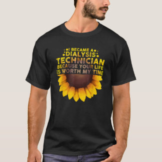 T-shirt Technicien De Dialyse Cute Pour Hommes Femmes Hemo