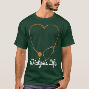 T-shirt Technicien de dialyse Infirmière en néphrologie No