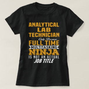 T-shirt Technicien de laboratoire analytique
