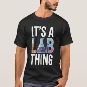 T-shirt Technicien de laboratoire clinique Profession MLT