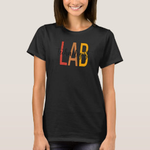 T-shirt Technicien de laboratoire de la technologie Boho