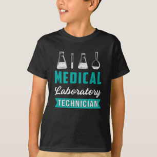 T-shirt Technicien de laboratoire Médicale Science Lab Tec