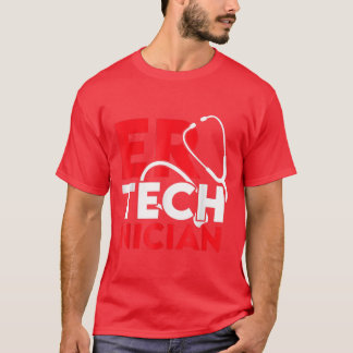 T-shirt Technicien de l'ER Soutien technique de salle d'ur