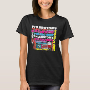 T-shirt Technicien de phlébotomie Technicien en phlébotomi