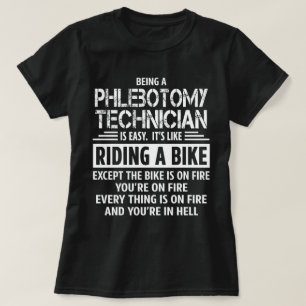 T-shirt Technicien de Phlebotomy