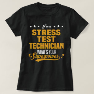 T-shirt Technicien de test de stress