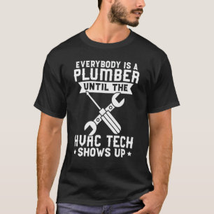 T-shirt Technicien De Ventilation Hvac Tech Mens Technicie