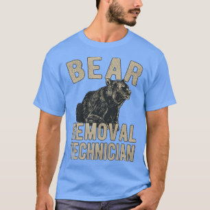 T-shirt Technicien d'enlèvement d'ours Chasse d'ours Priu