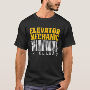 T-shirt Technicien d'entretien de mécanicien d'ascenseur A