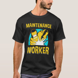 T-shirt Technicien d'entretien de travail