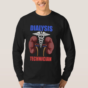 T-shirt Technicien dialyseur Reins Néphrologie Technique