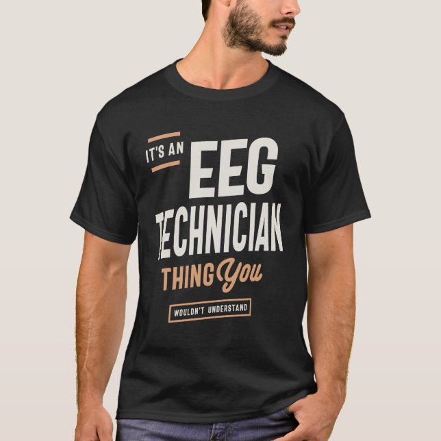 T-shirt Technicien EEG - Expertise Mineure (Devant)