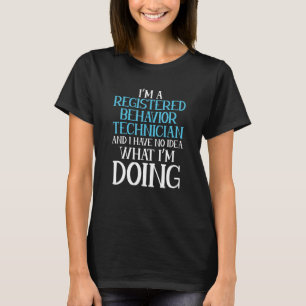 T-shirt Technicien en comportement Tech comportemental RBT