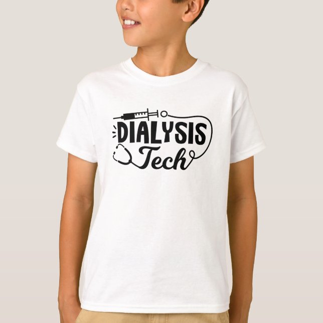 T-shirt Technicien en dialyse (Devant)