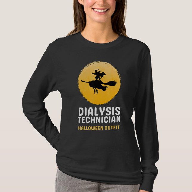 T-shirt Technicien En Dialyse Et Infirmière Technologique  (Devant)