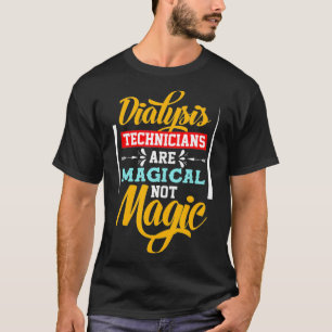 T-shirt Technicien en dialyse Médecine Néphrologie Techniq
