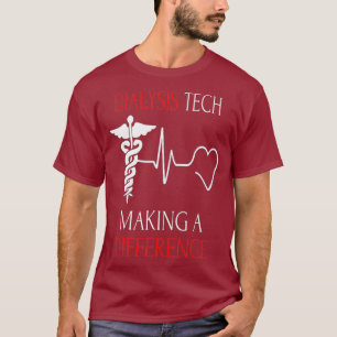 T-shirt Technicien en dialyse Nephrologie Tech