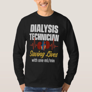 T-shirt Technicien en dialyse Un mL Néphrologie Tech 1