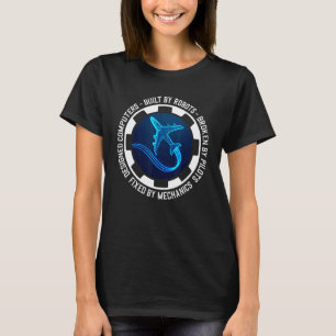 T-shirt Technicien en ingénierie aéronautique mécanicien d