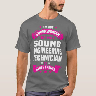 T-shirt Technicien en ingénierie sonore 2
