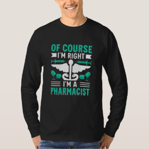 T-shirt Technicien en pharmacie de jeu de mots drôle de re